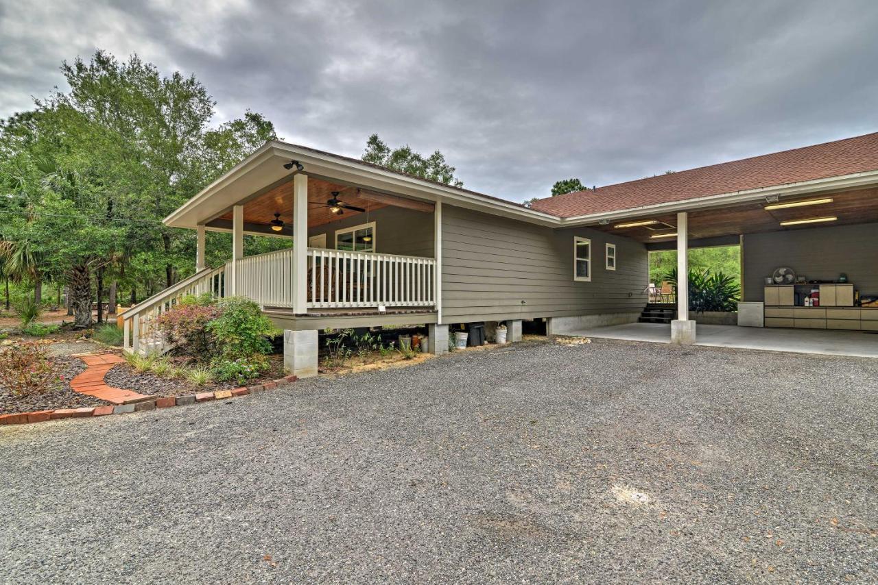 Crystal River Cottage On 1 Acre With Deck And Porch! Yankeetown 外观 照片
